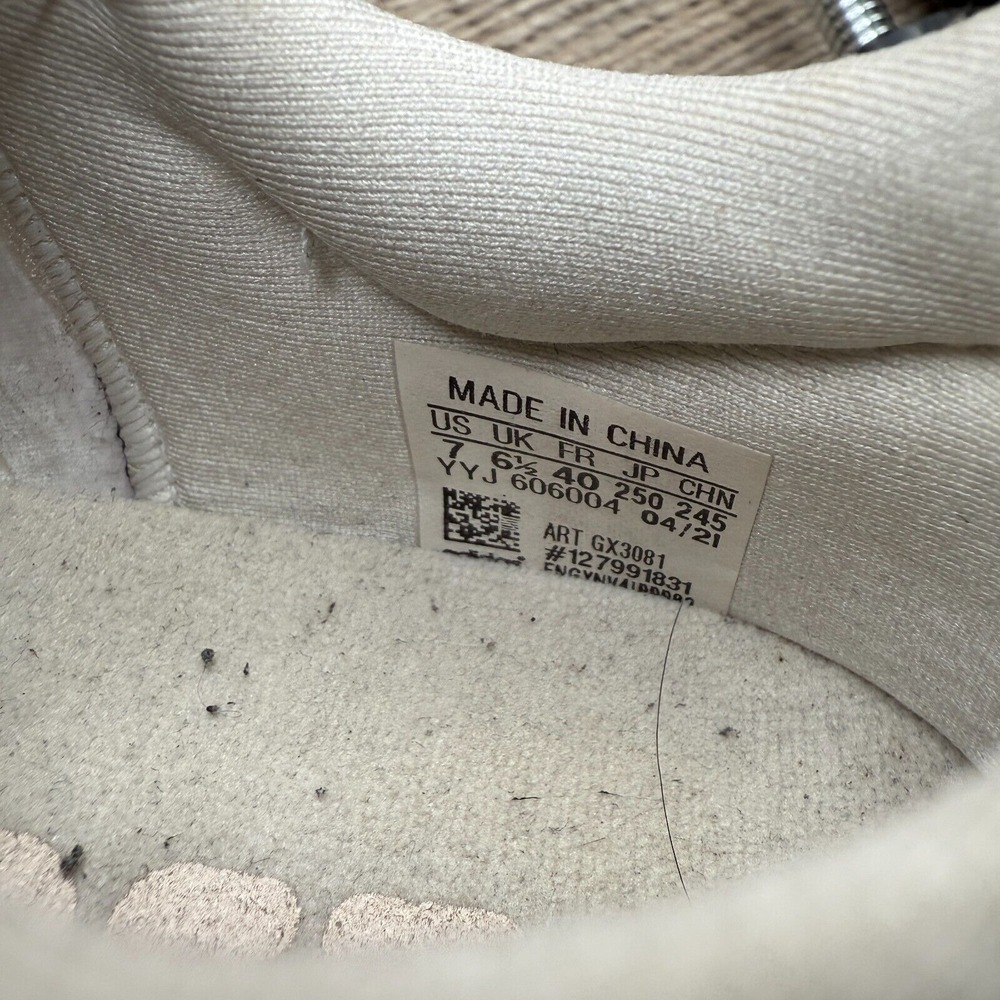 Adidas UltraBoost Running Shoes Womens Size 8 White Sneakers DNA Mono GX3081‎ - Picture 11 of 13